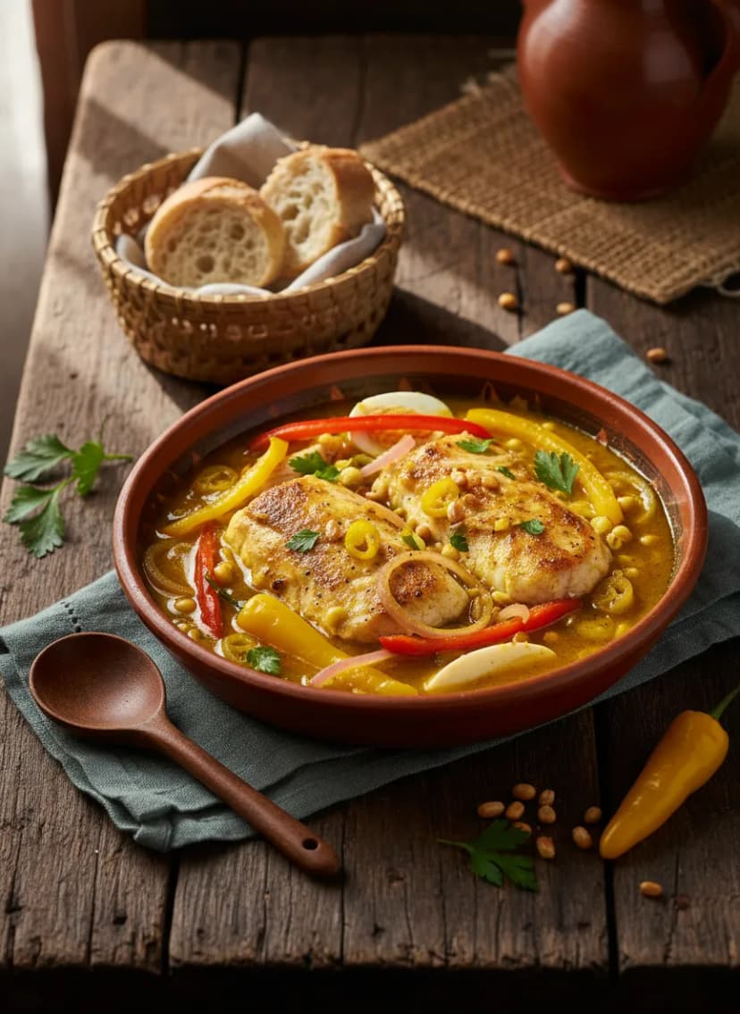 Escabeche de pescado peruano