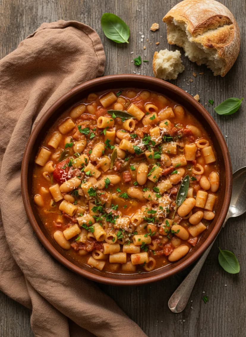 Pasta e Fagioli italiana