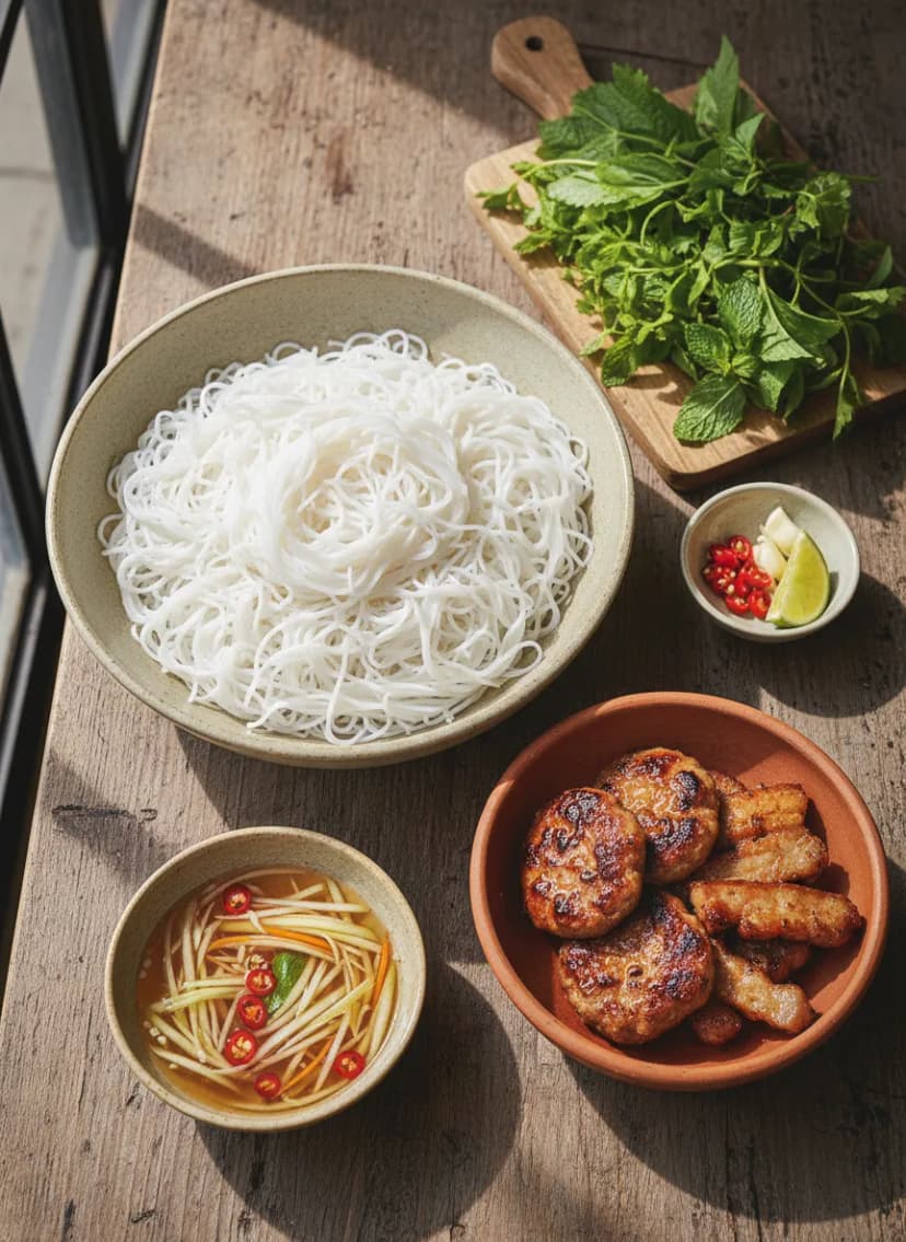 Bun Cha vietnamita