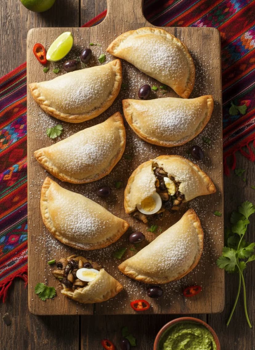 Empanadas de Verduras al estilo peruano